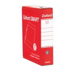SCATOLA 6x50 BUSTE FORATE 22X30 B.A. DE LUXE OXFORD SMART ESSELTE