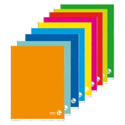 MAXIQUADERNO A4 80gr 80fg+1 10mm COLOR 80 BASIC BM - Conf da 10 pz.