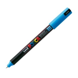 Marcatore UNI POSCA Pen PC1M p.extra fine 0,7mm azzurro UNI MITSUBISHI