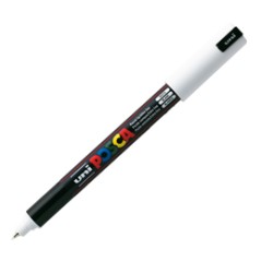 Marcatore UNI POSCA Pen PC1M p.extra fine 0,7mm bianco UNI MITSUBISHI