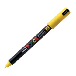 Marcatore UNI POSCA Pen PC1M p.extra fine 0,7mm giallo UNI MITSUBISHI