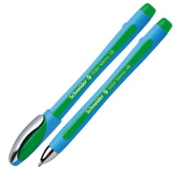 Penna a sfera SLIDER MEMO XB verde SCHNEIDER - Conf da 10 pz.