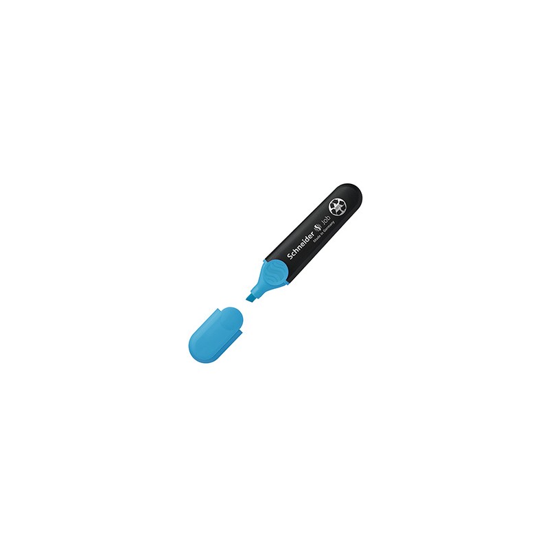 Evidenziatore JOB PPL 1-5mm azzurro SCHNEIDER - Conf da 10 pz.