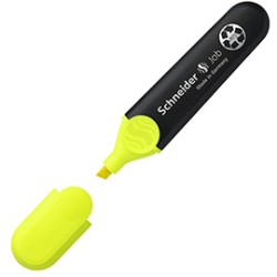 Evidenziatore JOB PPL 1-5mm giallo SCHNEIDER - Conf da 10 pz.