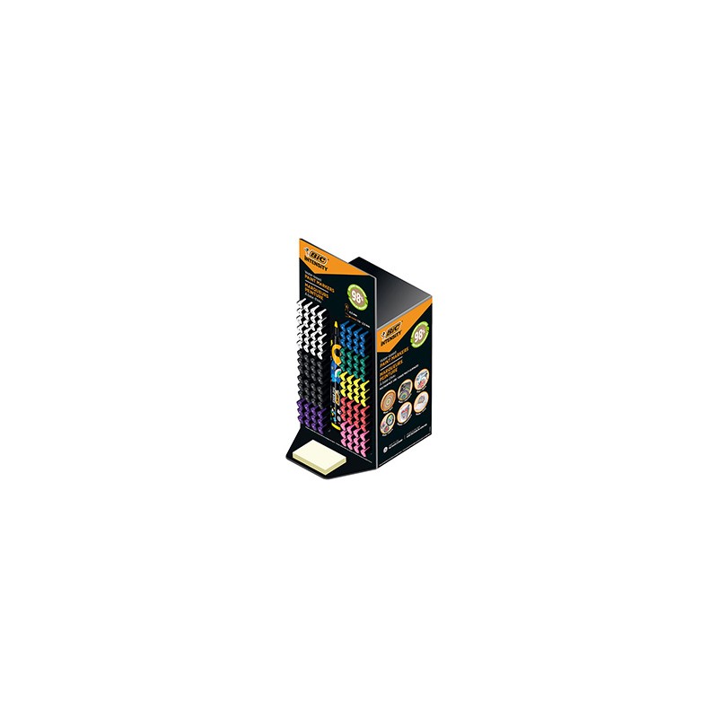 Espositore 120 paint marker colori assortiti Bic