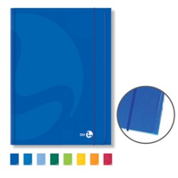CARTELLA 3 LEMBI C/ELASTICO 25,5x35cm COLOR colori assortiti BM - Conf da 10 pz.