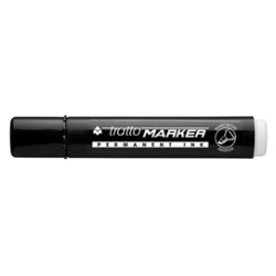 MARCATORE TRATTO MARKER NERO P.SCALPELLO - Conf da 12 pz.