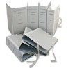 FALDONE con LEGACCI RIVETTATI 35X25cm dorso 5cm - Conf da 25 pz.