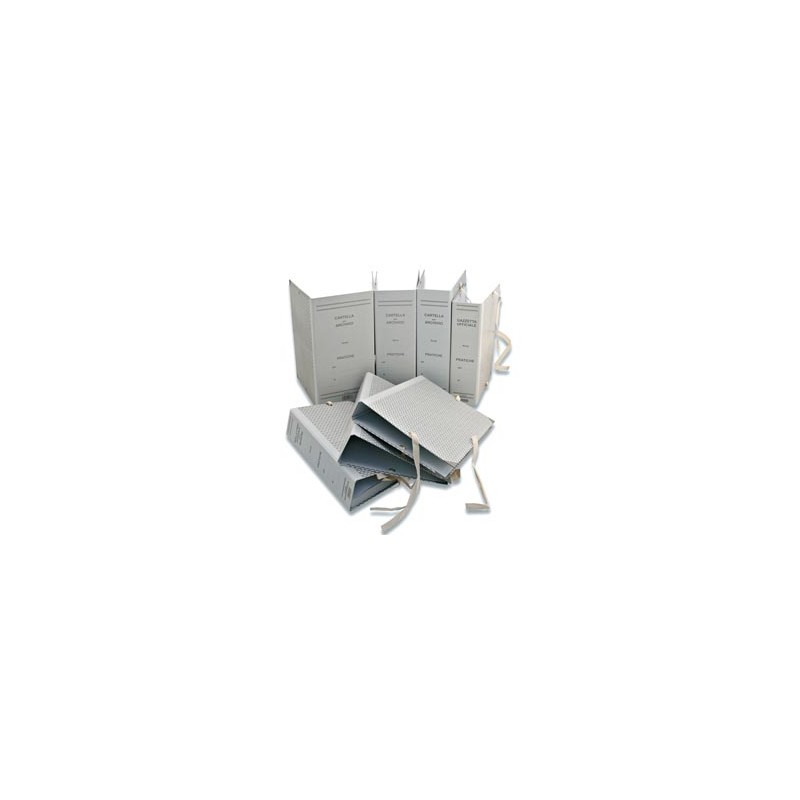 FALDONE con LEGACCI RIVETTATI 35X25cm dorso 12cm - Conf da 25 pz.
