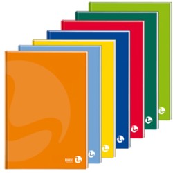 MAXIQUADERNO CARTONATO A4 80gr 96fg+1 1rigo COLOR 80 BM - Conf da 5 pz.
