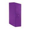 SCATOLA PROGETTO WOW DORSO 10CM VIOLA METAL - Conf da 5 pz.