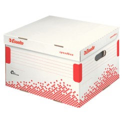 Scatola container SPEEDBOX MEDIUM 325x367x263mm ESSELTE - Conf da 15 pz.