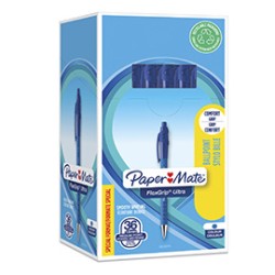 Special pack 30+ 6 penna sfera scatto FLEXGRIP ULTRA 1.0 blu PAPERMATE