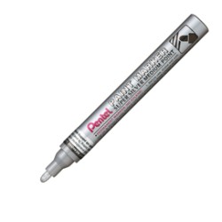 Marcatore PAINT MMP10 punta media vernice argento PENTEL