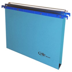 CARTELLA SOSPESA CASSETTO 39/U-3cm BLU JOKER BERTESI - Conf da 25 pz.