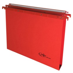 CARTELLA SOSPESA CASSETTO 39/U-3cm ROSSO JOKER BERTESI - Conf da 25 pz.