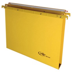 CARTELLA SOSPESA CASSETTO 39/U-3cm GIALLO JOKER BERTESI - Conf da 25 pz.