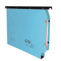 CARTELLA SOSPESA ARMADIO 33/U-3cm BLU JOKER BERTESI - Conf da 25 pz.