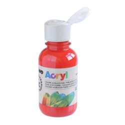 Colore acrilico fine Acryl 125ml rosso vermiglione PRIMO