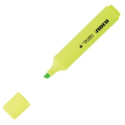EVIDENZIATORE TRATTO VIDEO LIME - Conf da 12 pz.