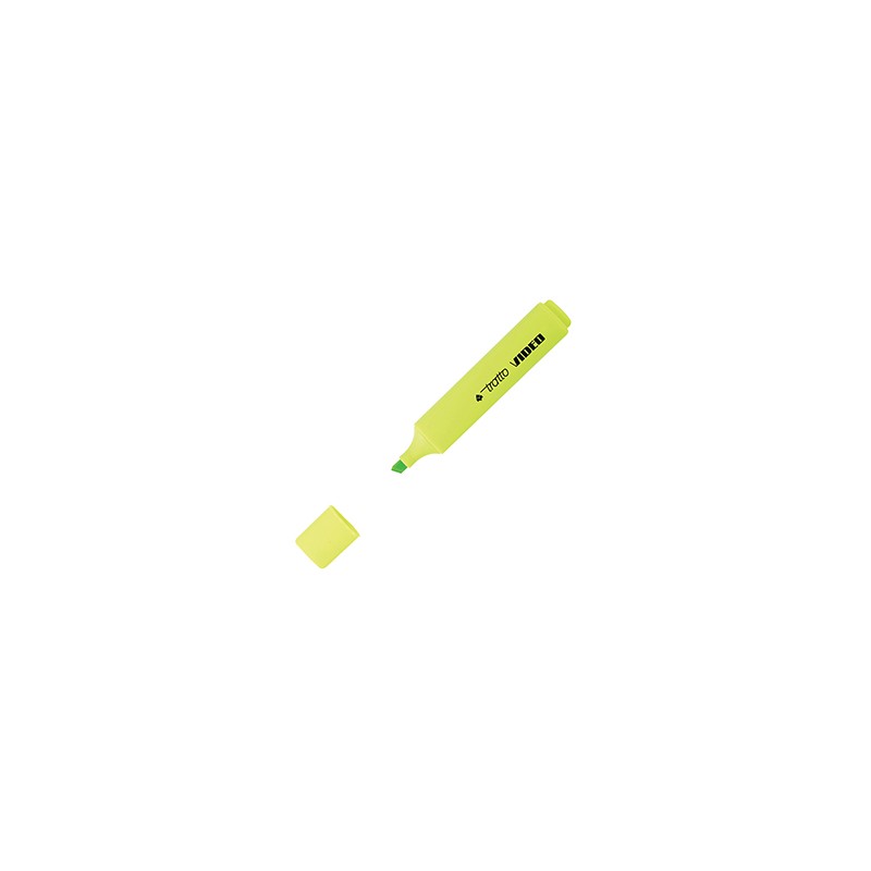 EVIDENZIATORE TRATTO VIDEO LIME - Conf da 12 pz.