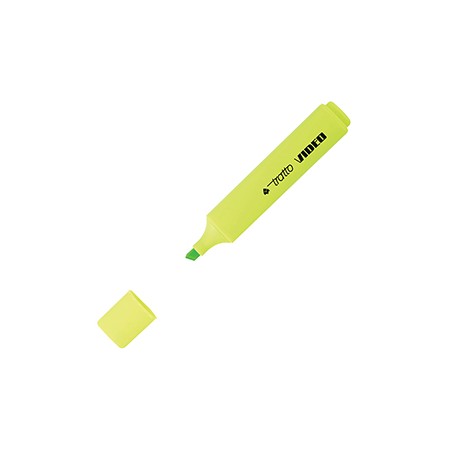 EVIDENZIATORE TRATTO VIDEO LIME - Conf da 12 pz.