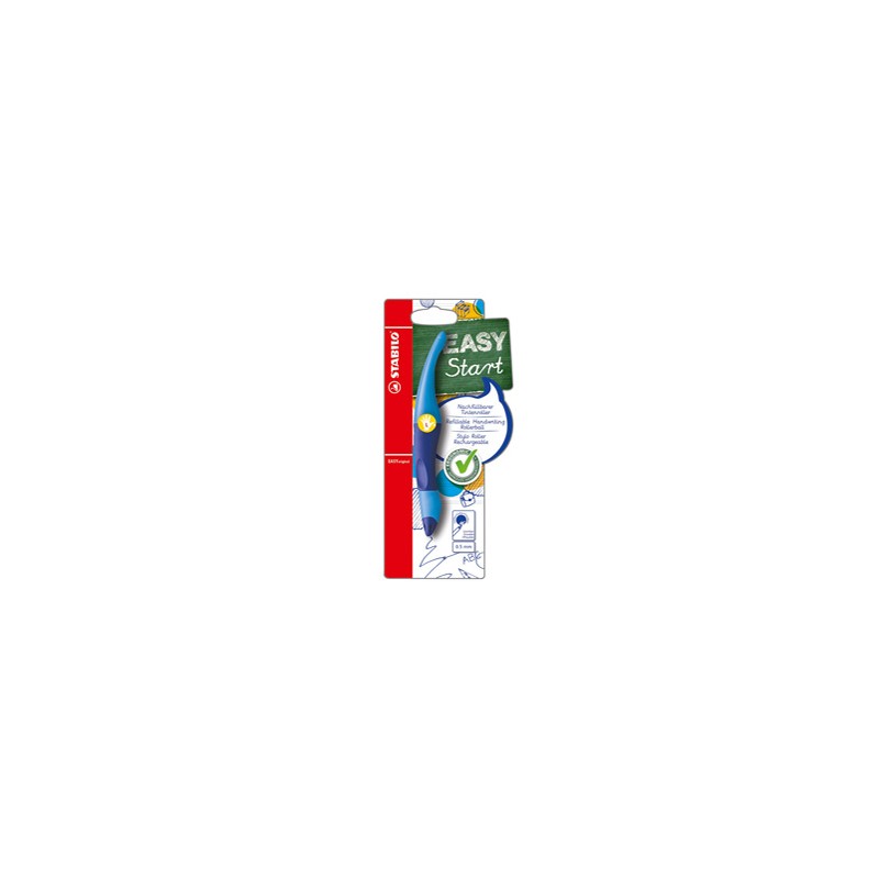 SFEROGRAFICA STABILO EASYORIGINAL PER MANCINI con REFILL BLU - Conf da 3 pz.