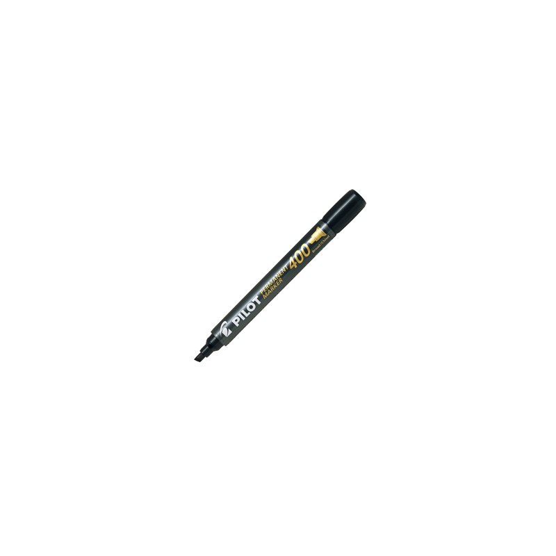 MARCATORE PERMANENTE 400 NERO P.SCALPELLO 4.5MM PILOT - Conf da 12 pz.