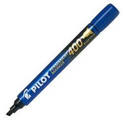 MARCATORE PERMANENTE 400 BLU P.SCALPELLO 4.5MM PILOT - Conf da 12 pz.