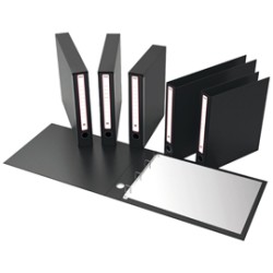 PORTATABULATI KM UNI 12X28CM NERO CON CUSTODIA DORSO 5CM