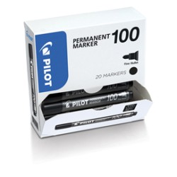 BONUS PACK 15+5 MARCATORE PERMANENTE 100 NERO P.TONDA 4.5MM PILOT
