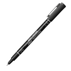 FINELINER PROFESSIONAL FIBER NERO 0,5MM - Conf da 10 pz.