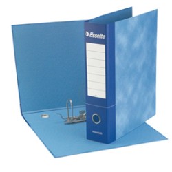 Registratore ESSENTIALS G72 blu dorso 5cm f.to commerciale ESSELTE - Conf da 8 pz.