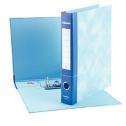 Registratore ESSENTIALS G74 blu dorso 5cm f.to protocollo ESSELTE - Conf da 8 pz.
