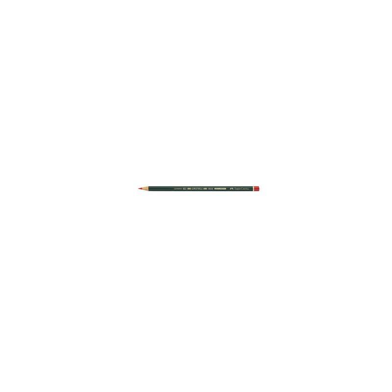 Matita Castell Document colore rosso FABER CASTELL - Conf da 12 pz.