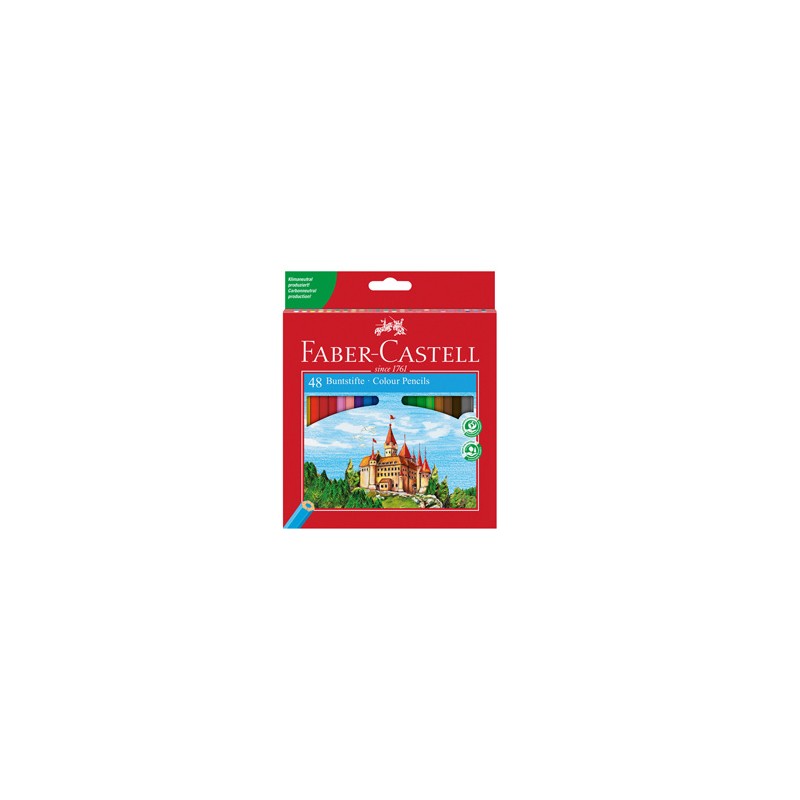 Astuccio 48 matite colorati eco Il Castello Faber Castell