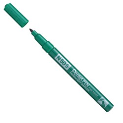 Marcatore N50 slim verde punta tonda 3,18mm Pentel
