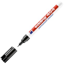Marcatore permanente extra-fine Edding 404 punta 0,75mm nero - Conf da 10 pz.