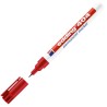 Marcatore permanente extra-fine Edding 404 punta 0,75mm rosso - Conf da 10 pz.