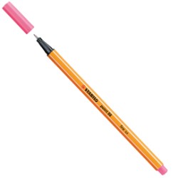 Pennarello Point 88 rosa chiaro 88/29 Stabilo - Conf da 10 pz.