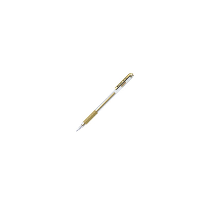 Roller Gel Hybrid Grip 0,8mm oro Pentel - Conf da 12 pz.