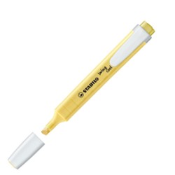 Evidenziatore SWING COOL pastel giallo banana STABILO 275/144-8 - Conf da 10 pz.