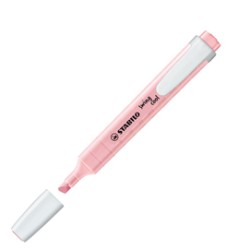 Evidenziatore SWING COOL pastel rosa antico STABILO 275/129-8 - Conf da 10 pz.