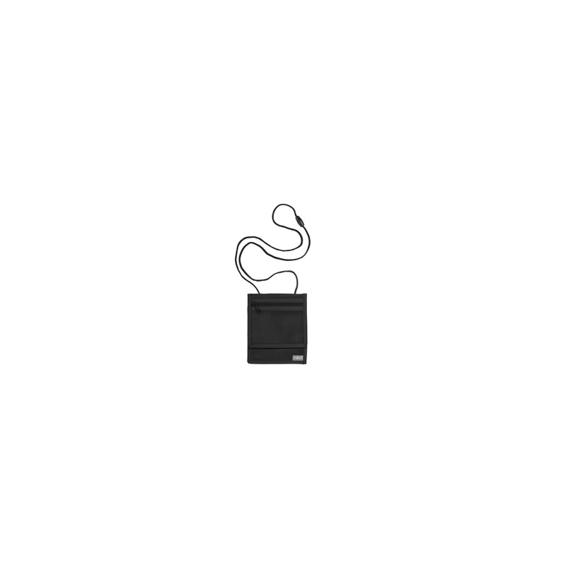 Portadocumenti da collo XL Nero Basic - Conf da 3 pz.