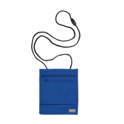 Portadocumenti da collo XL Blu Basic - Conf da 3 pz.