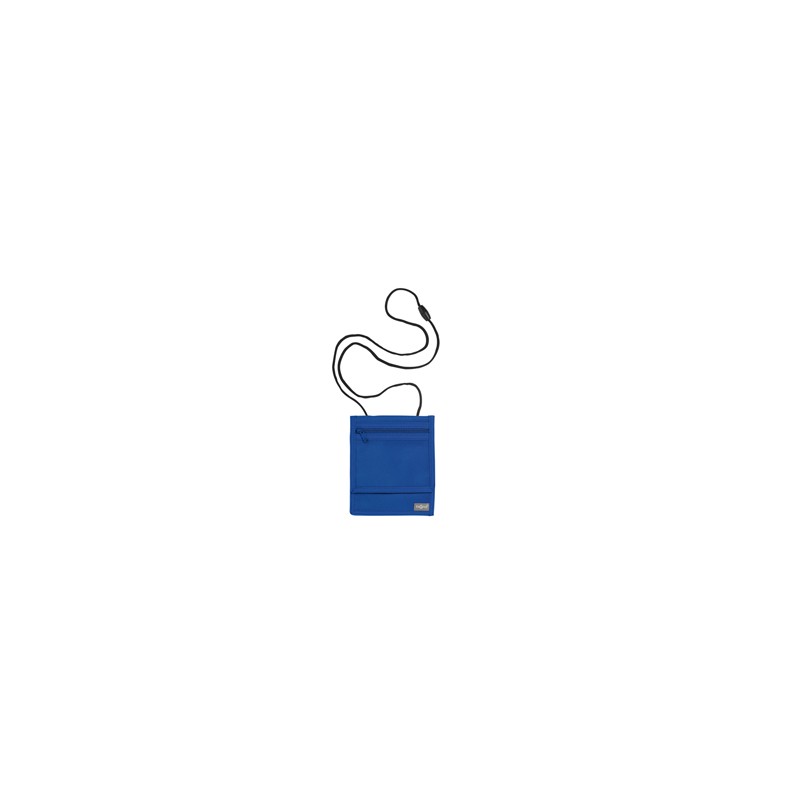 Portadocumenti da collo XL Blu Basic - Conf da 3 pz.