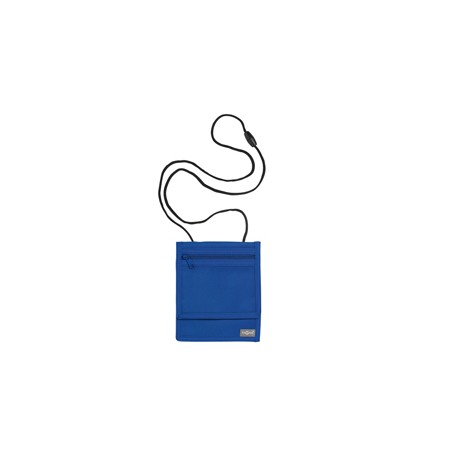 Portadocumenti da collo XL Blu Basic - Conf da 3 pz.