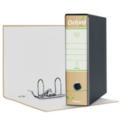 Registratore OXFORD GREEN G83 avana dorso 8cm f.to commerciale ESSELTE - Conf da 6 pz.