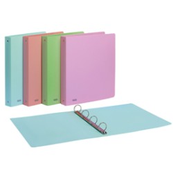 Raccoglitore PPL PASTEL colori ass. 22x30mm 4R dorso 15 Favorit - Conf da 20 pz.