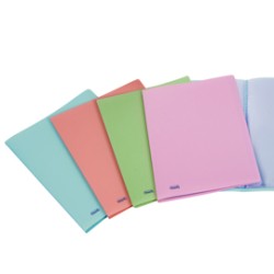 Porta listini PASTEL 60 buste 22X30cm colori ass. Favorit - Conf da 10 pz.